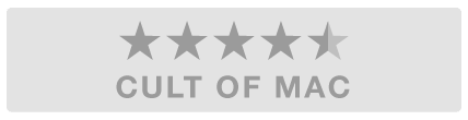 Raskin rated 4.5 on Cult of Mac