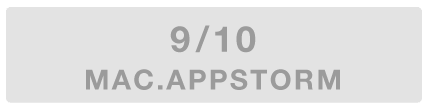Raskin rated 9 of 10 on Mac.Appstorm